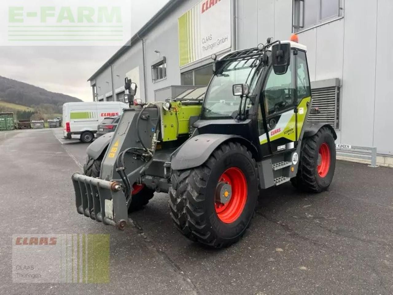CLAAS scorpion 746 - Telehandler: gambar 1 CLAAS scorpion 746 - Telehandler: gambar 1
