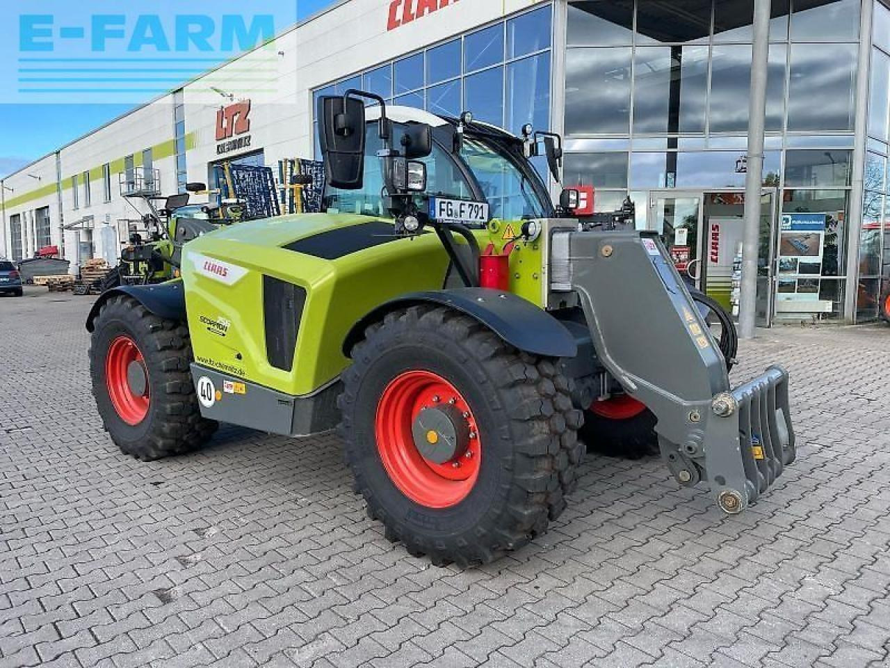 Telehandler CLAAS scorpion 756 varipower plus: gambar 8