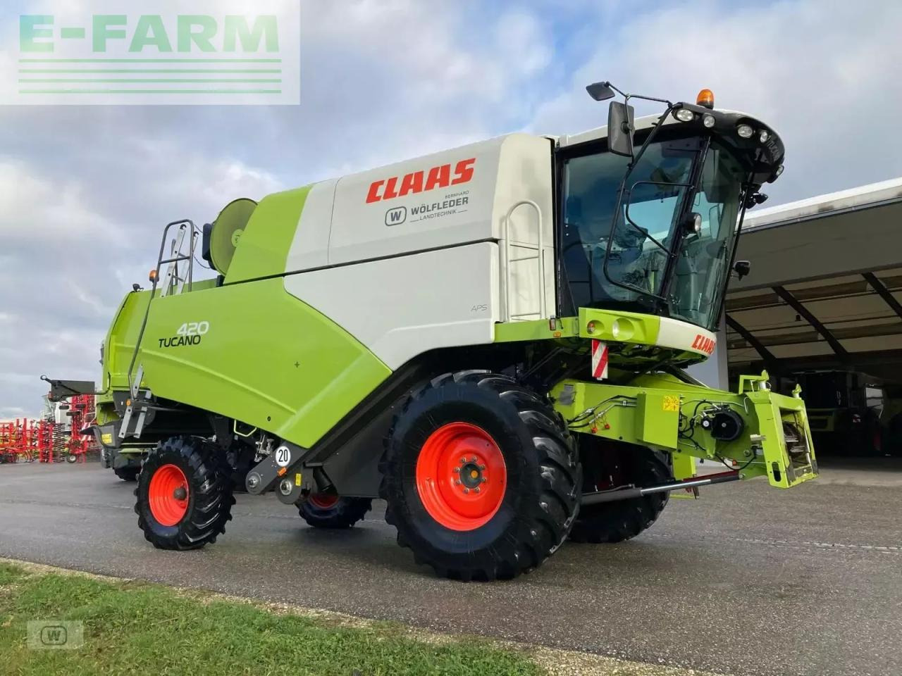 CLAAS tucano 420 - Pemanen gabungan: gambar 5 CLAAS tucano 420 - Pemanen gabungan: gambar 5