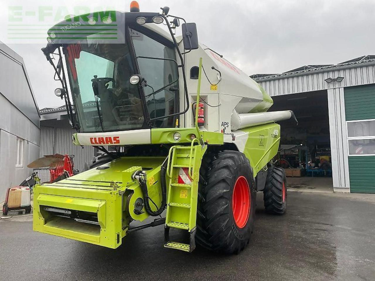 CLAAS tucano 450 - Pemanen gabungan: gambar 1 CLAAS tucano 450 - Pemanen gabungan: gambar 1