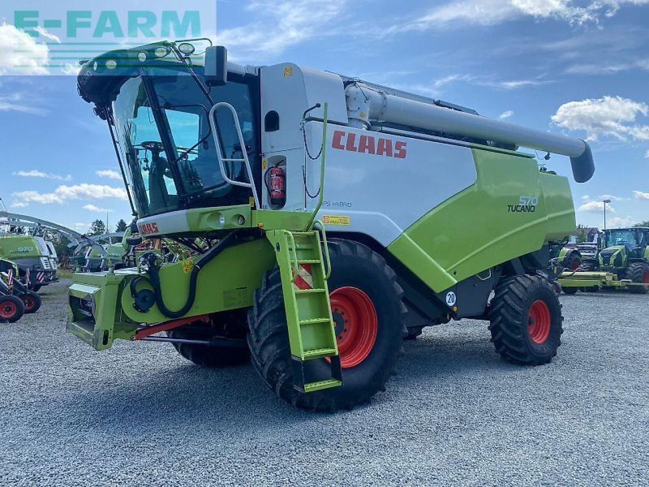 CLAAS tucano 570 - Pemanen gabungan: gambar 5 CLAAS tucano 570 - Pemanen gabungan: gambar 5