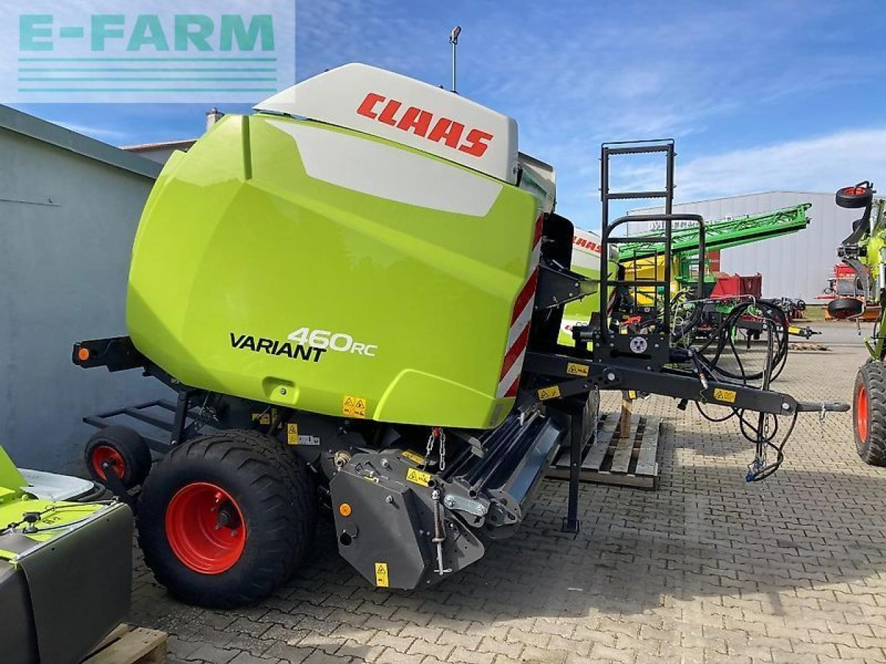 CLAAS variant 460 rc pro - variable rundballenpresse - Baler persegi: gambar 1 CLAAS variant 460 rc pro - variable rundballenpresse - Baler persegi: gambar 1