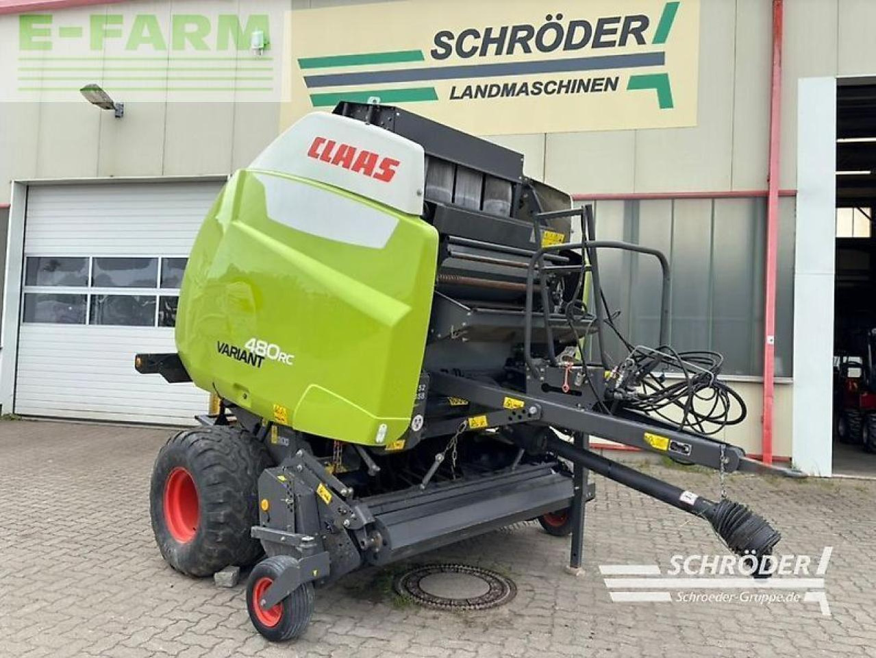 CLAAS variant 480 rc - Baler persegi: gambar 1 CLAAS variant 480 rc - Baler persegi: gambar 1