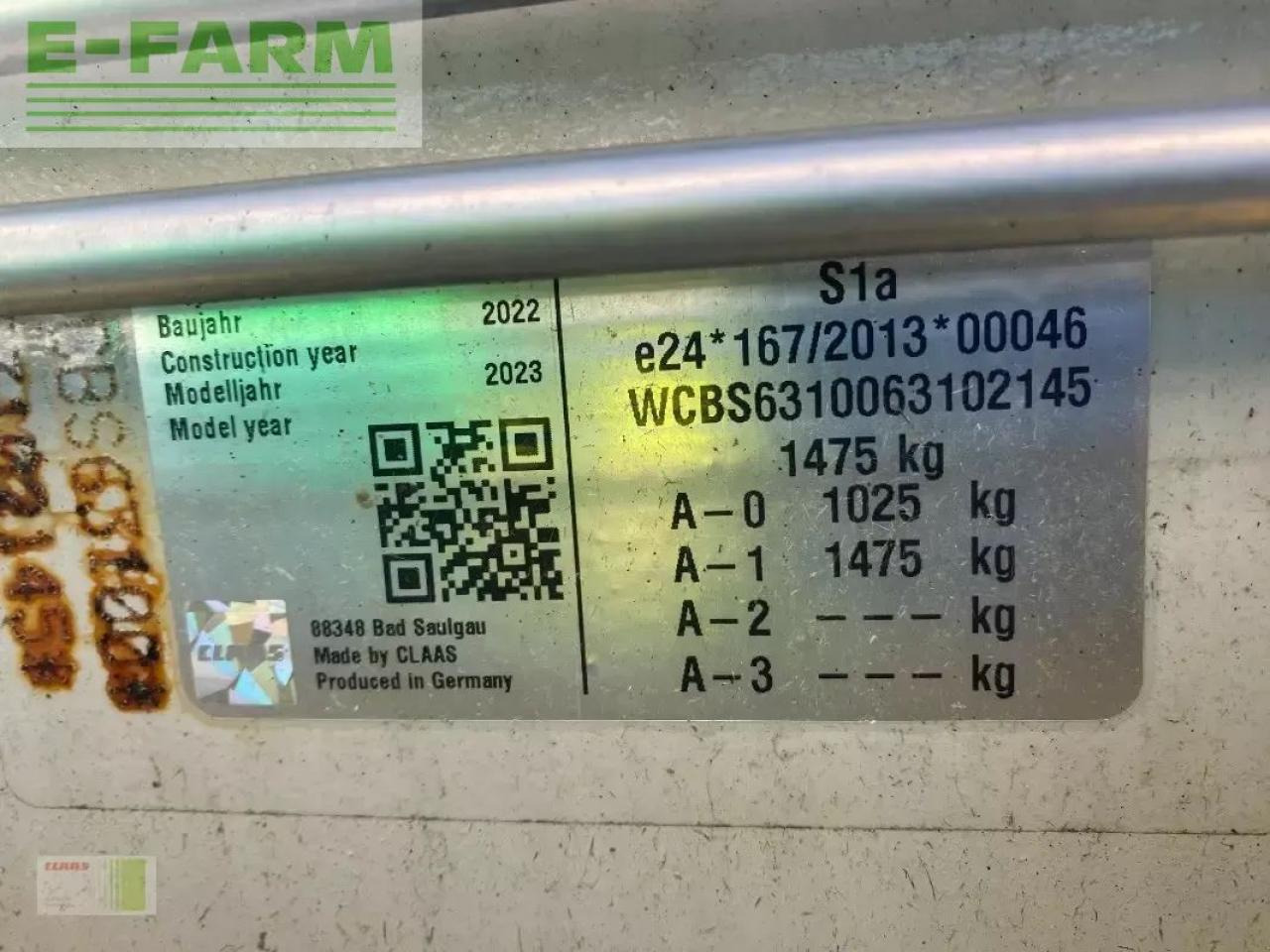 CLAAS volto 1300 t - Tedder/ Menyapu: gambar 2 CLAAS volto 1300 t - Tedder/ Menyapu: gambar 2