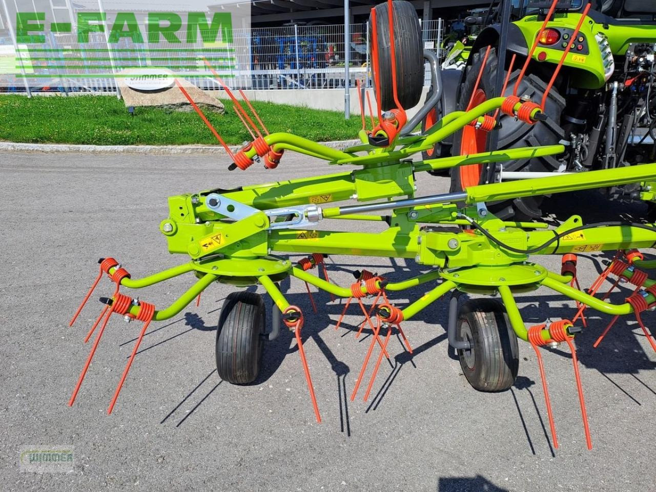Tedder/ Menyapu CLAAS volto 900: gambar 10