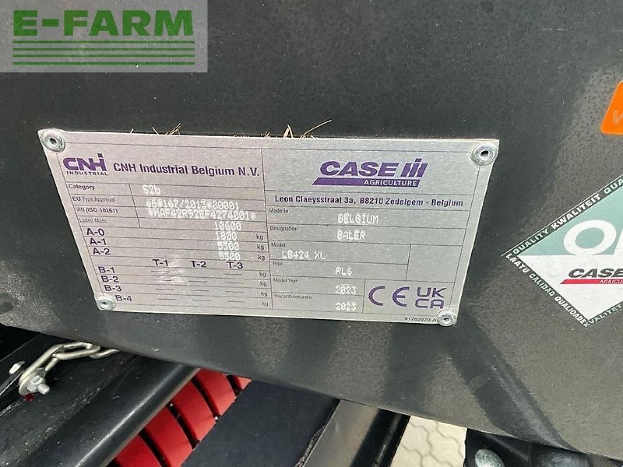 Case-IH lb 424 rotor cutter xl - Baler persegi: gambar 3 Case-IH lb 424 rotor cutter xl - Baler persegi: gambar 3