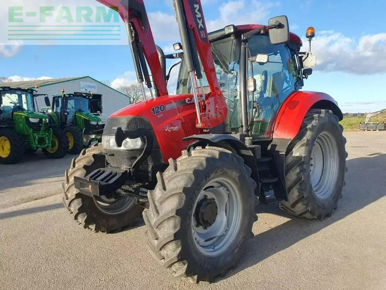 Case-IH maxxum 120 cvx CVX - Traktor: gambar 1 Case-IH maxxum 120 cvx CVX - Traktor: gambar 1