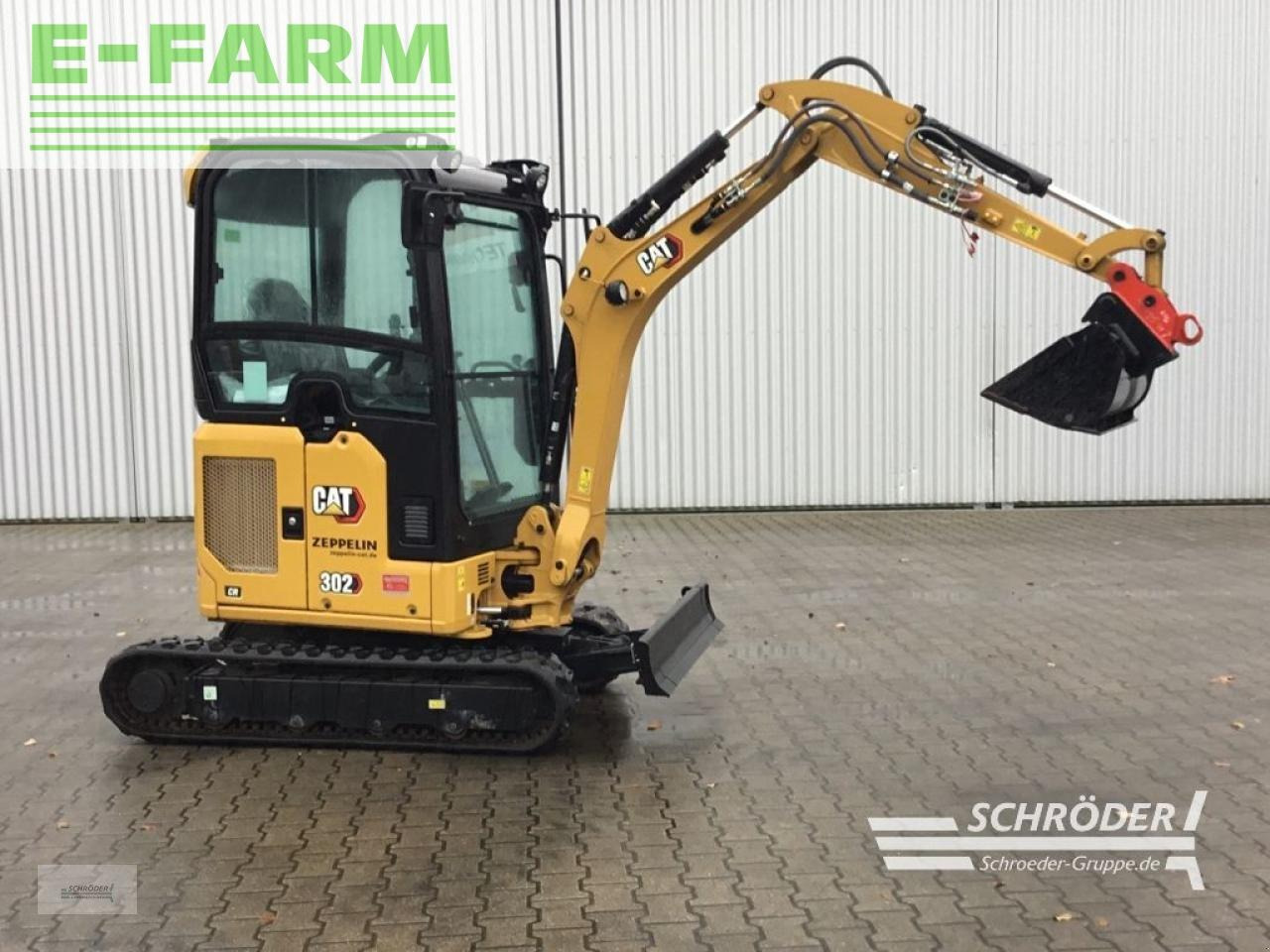 Caterpillar 302 cr - Ekskavator mini: gambar 1 Caterpillar 302 cr - Ekskavator mini: gambar 1