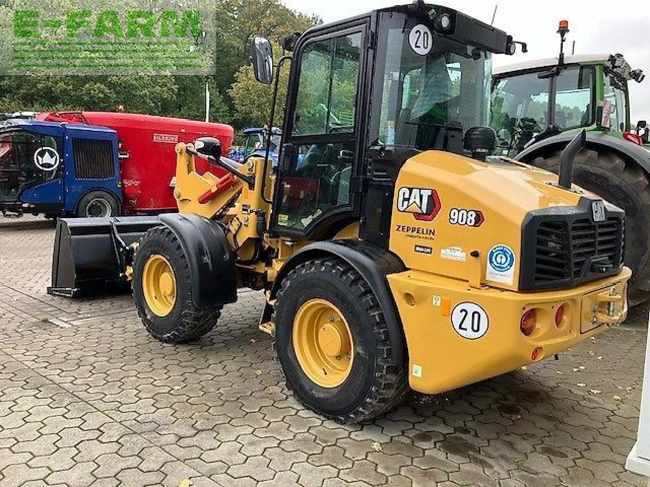 Caterpillar radlader 908hl - Ekskavator mini: gambar 3 Caterpillar radlader 908hl - Ekskavator mini: gambar 3