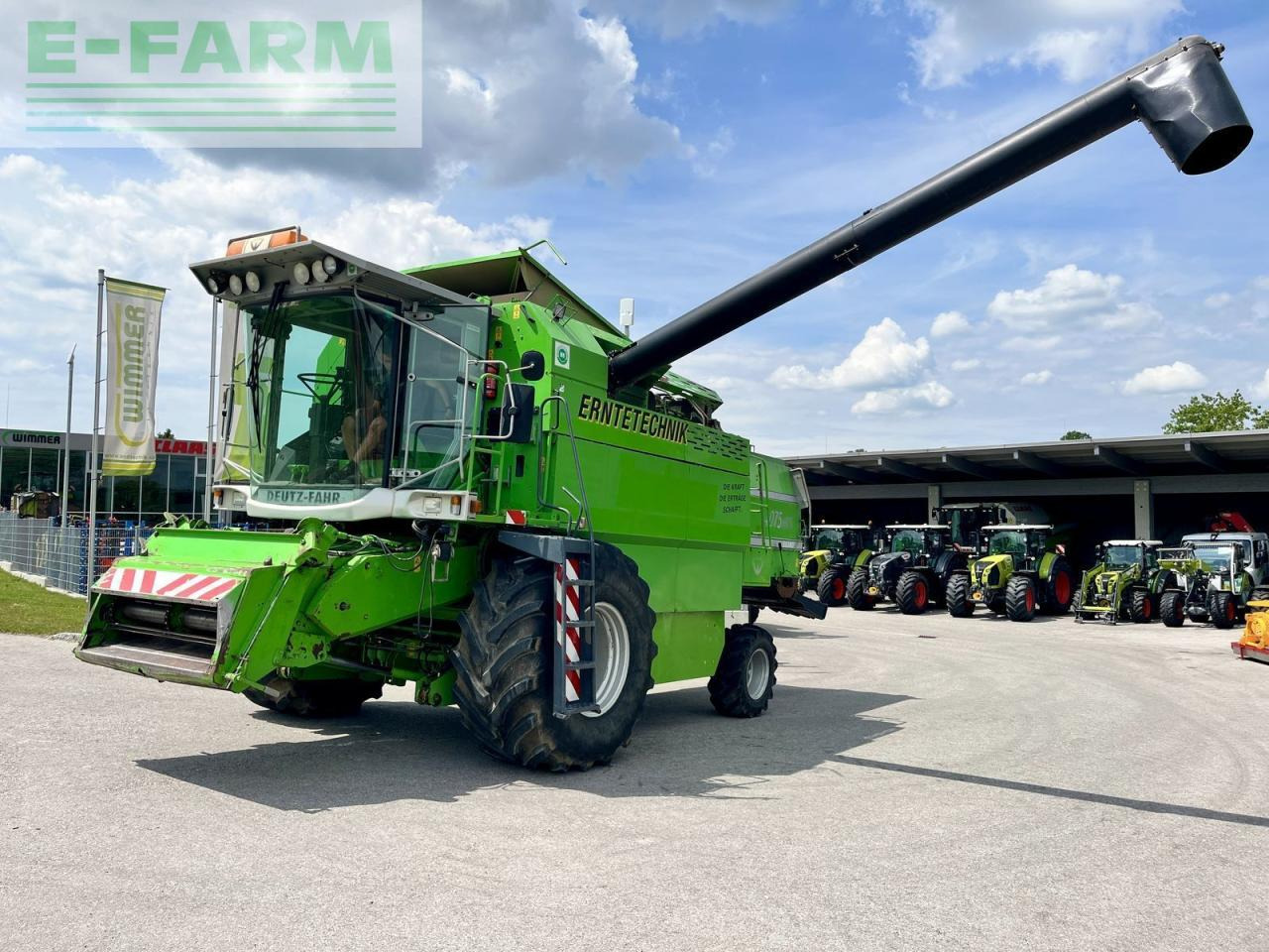 Deutz-Fahr 4075 balance - Pemanen gabungan: gambar 1 Deutz-Fahr 4075 balance - Pemanen gabungan: gambar 1
