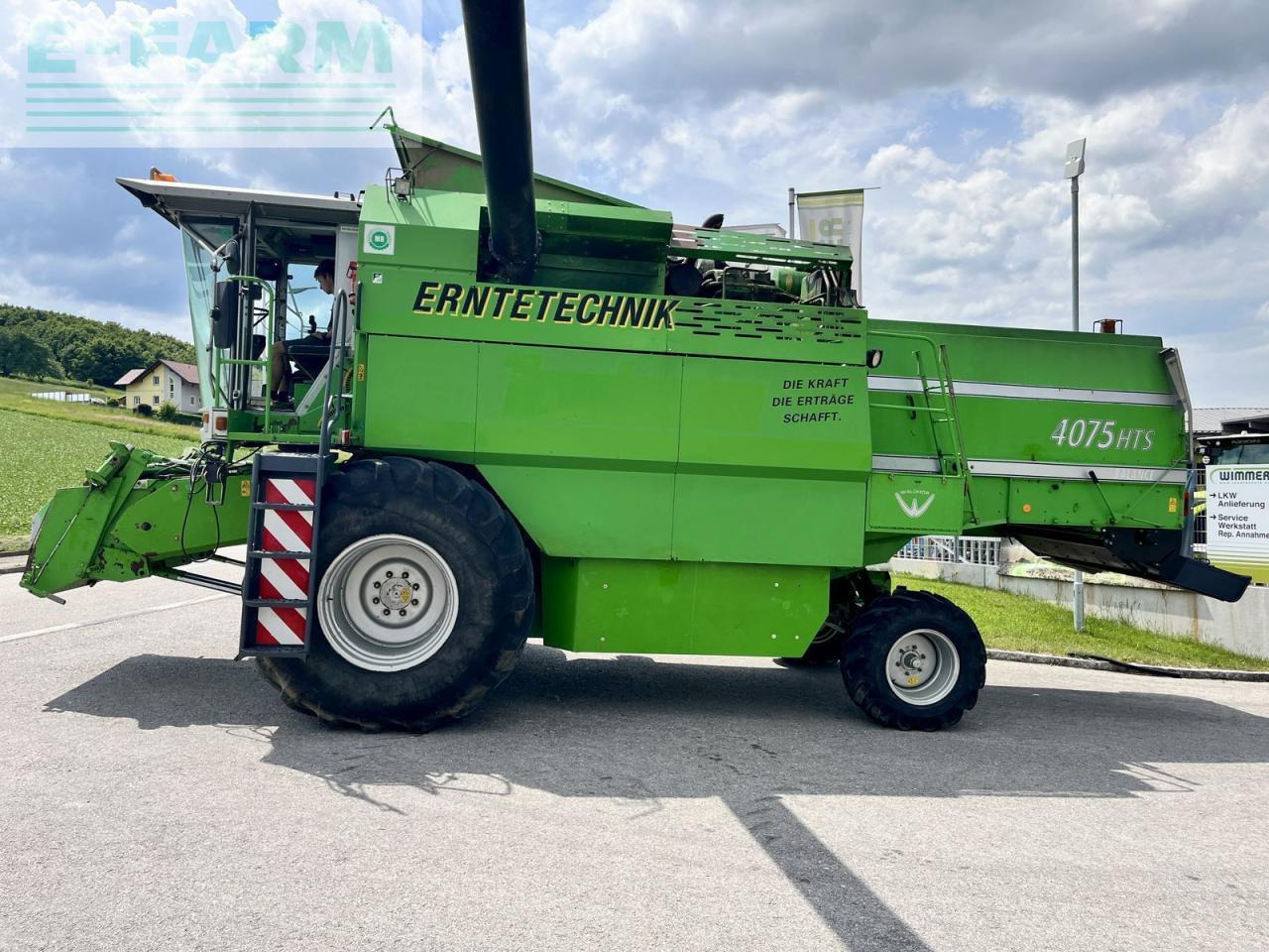 Deutz-Fahr 4075 balance - Pemanen gabungan: gambar 2 Deutz-Fahr 4075 balance - Pemanen gabungan: gambar 2