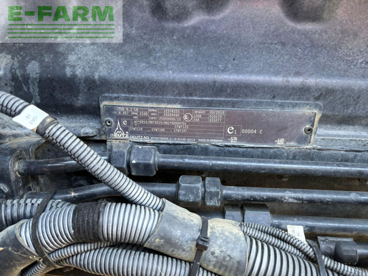 Deutz-Fahr 6155 Agrotron - Traktor: gambar 5 Deutz-Fahr 6155 Agrotron - Traktor: gambar 5