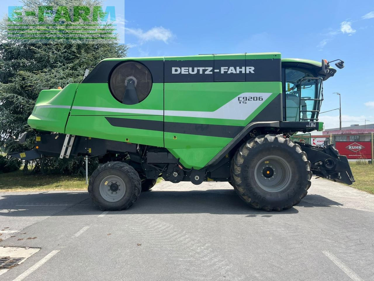 Deutz-Fahr C9206 TS - Pemanen gabungan: gambar 4 Deutz-Fahr C9206 TS - Pemanen gabungan: gambar 4