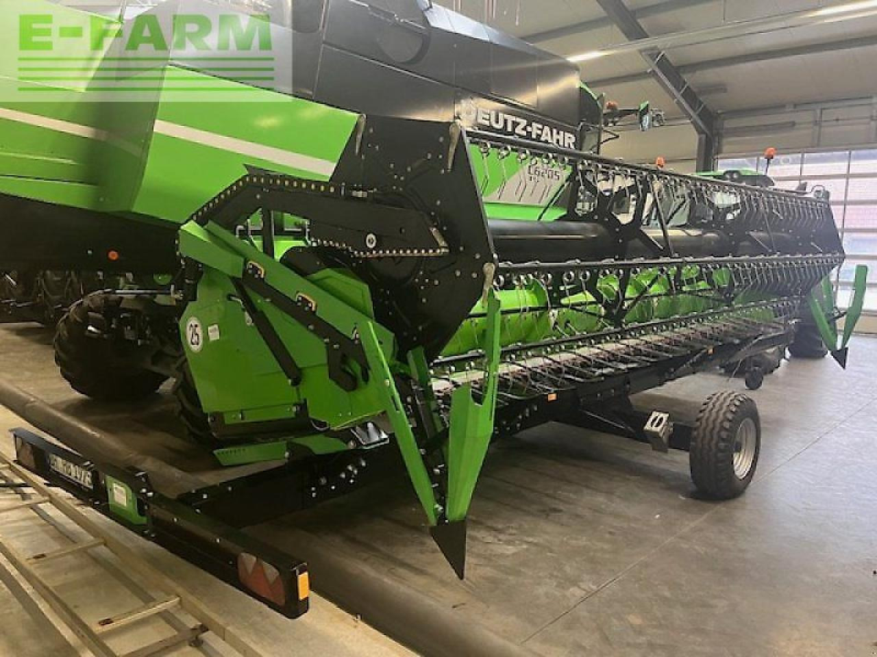 Pemanen gabungan Deutz-Fahr c 6205 ts: gambar 18