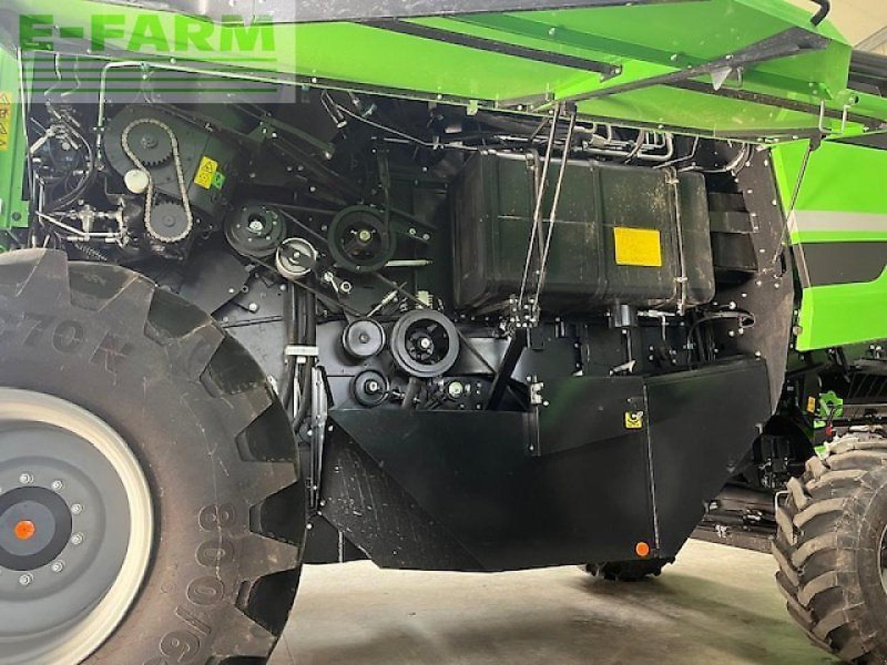 Pemanen gabungan Deutz-Fahr c 6205 ts: gambar 14