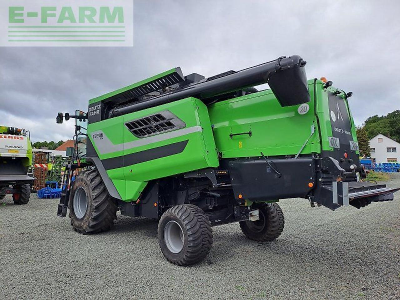 Deutz-Fahr c7206 ts - Pemanen gabungan: gambar 2 Deutz-Fahr c7206 ts - Pemanen gabungan: gambar 2