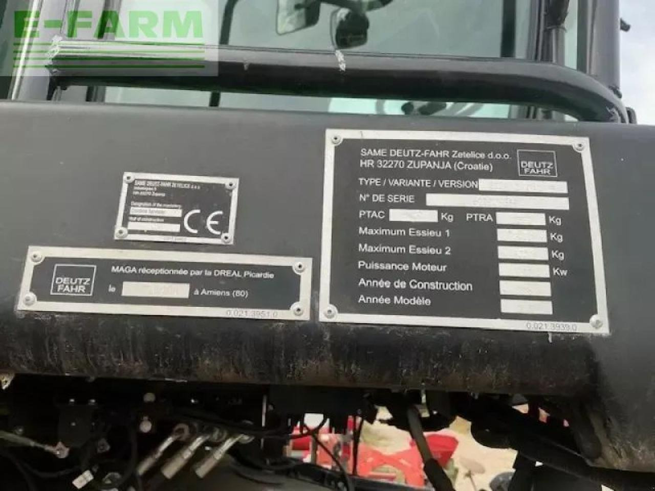 Deutz-Fahr c9306tsb - Pemanen gabungan: gambar 5 Deutz-Fahr c9306tsb - Pemanen gabungan: gambar 5