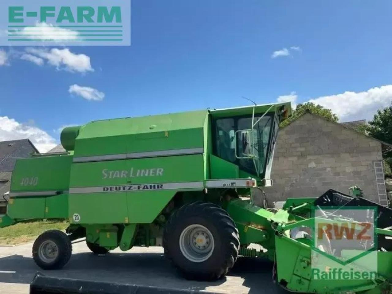 Deutz-Fahr starliner 4040 - Pemanen gabungan: gambar 3 Deutz-Fahr starliner 4040 - Pemanen gabungan: gambar 3