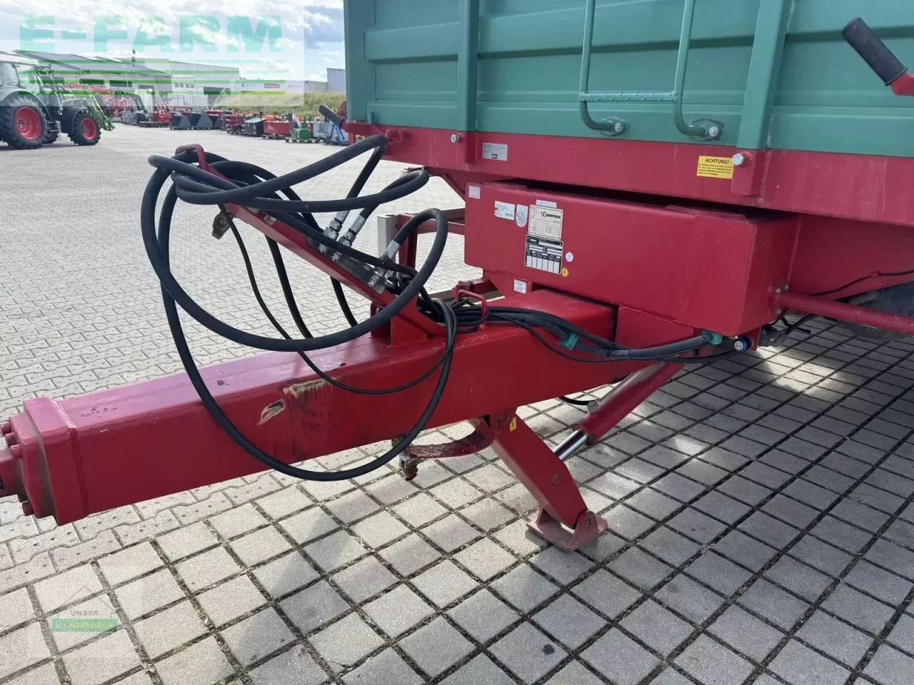 Farmtech 2000 - Trailer jungkit pertanian/ Tempat sampah: gambar 3 Farmtech 2000 - Trailer jungkit pertanian/ Tempat sampah: gambar 3