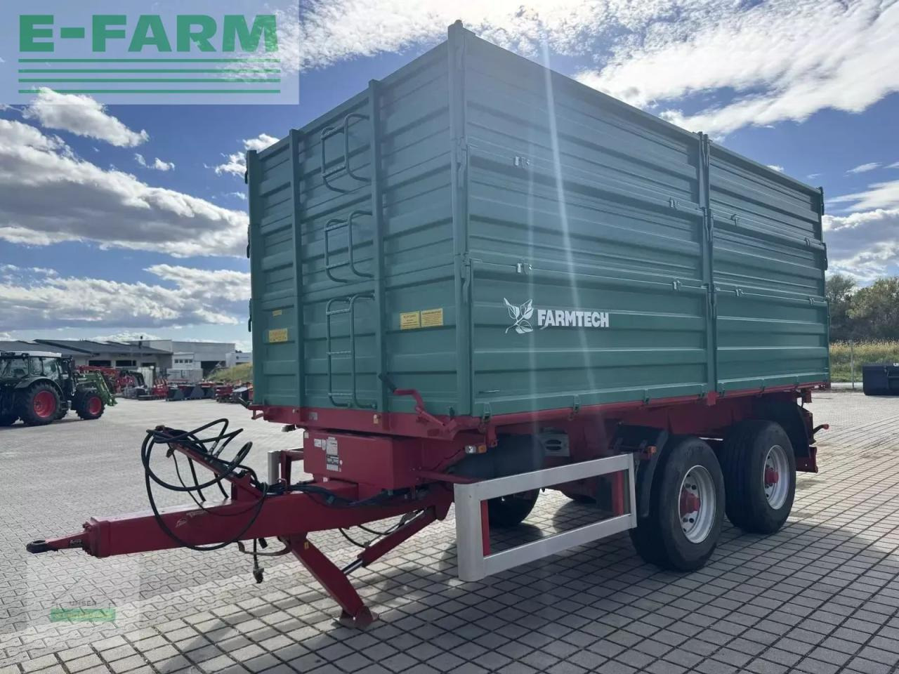 Farmtech 2000 - Trailer jungkit pertanian/ Tempat sampah: gambar 2 Farmtech 2000 - Trailer jungkit pertanian/ Tempat sampah: gambar 2