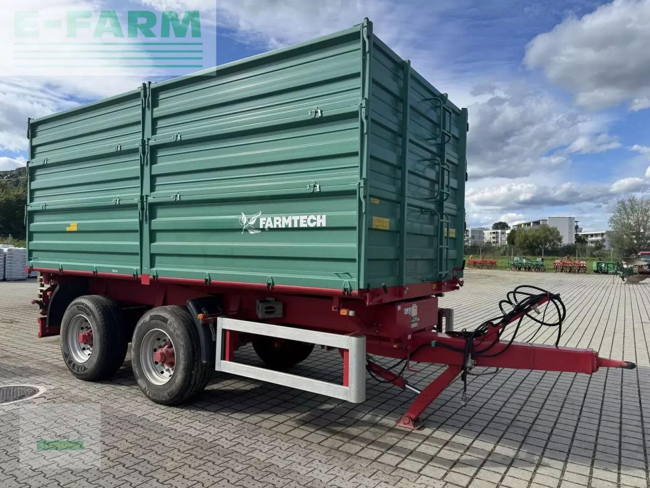 Farmtech 2000 - Trailer jungkit pertanian/ Tempat sampah: gambar 1 Farmtech 2000 - Trailer jungkit pertanian/ Tempat sampah: gambar 1
