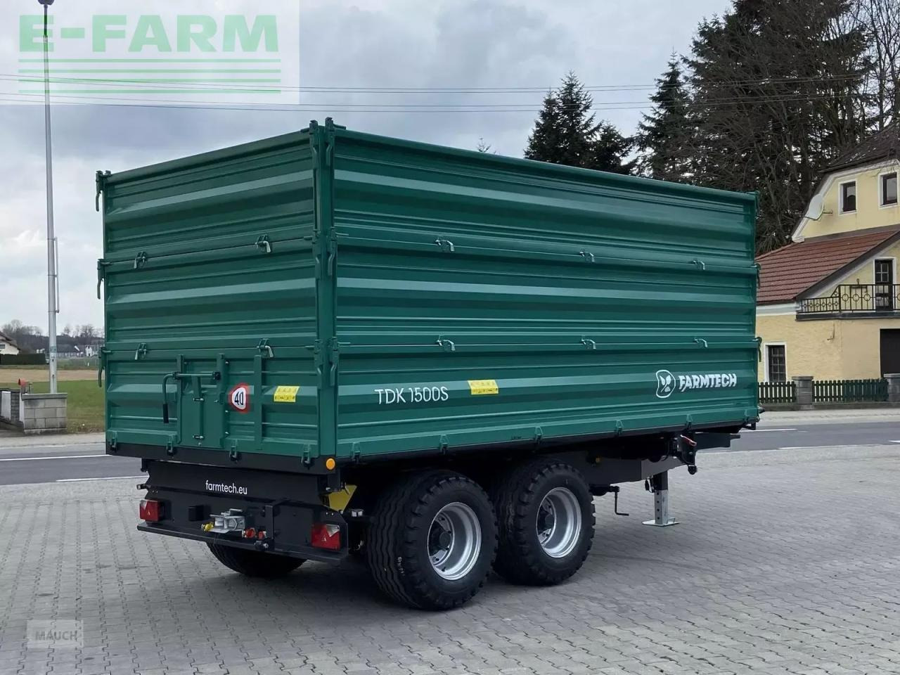 Farmtech tdk 1500 s - Trailer jungkit pertanian/ Tempat sampah: gambar 5 Farmtech tdk 1500 s - Trailer jungkit pertanian/ Tempat sampah: gambar 5