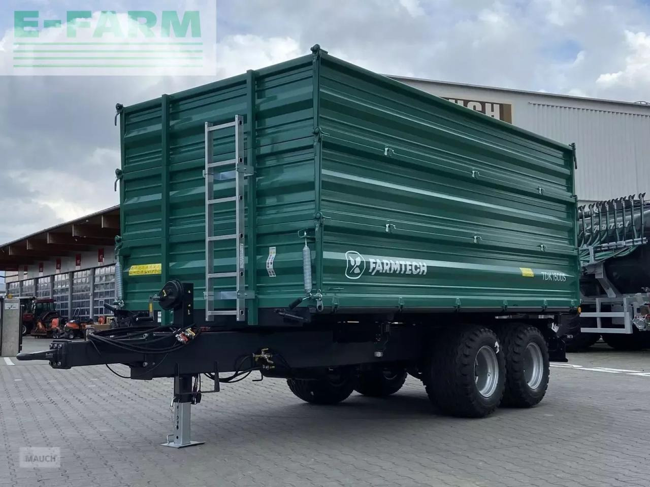 Farmtech tdk 1500 s - Trailer jungkit pertanian/ Tempat sampah: gambar 1 Farmtech tdk 1500 s - Trailer jungkit pertanian/ Tempat sampah: gambar 1