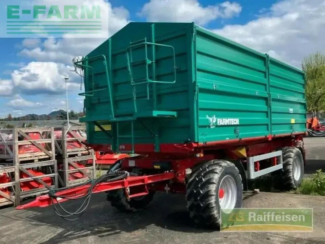 Farmtech zkd 1800/40 - Trailer pertanian: gambar 3 Farmtech zkd 1800/40 - Trailer pertanian: gambar 3