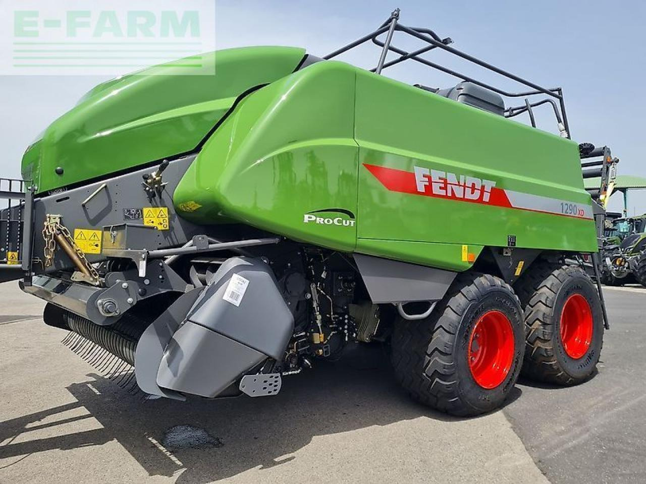 Fendt 1290 xd - Baler persegi: gambar 2 Fendt 1290 xd - Baler persegi: gambar 2