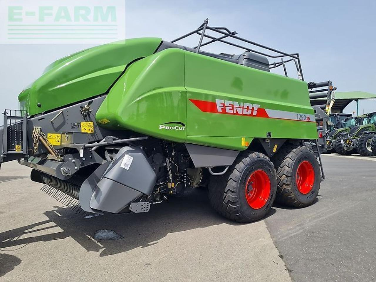 Fendt 1290 xd - Baler persegi: gambar 1 Fendt 1290 xd - Baler persegi: gambar 1