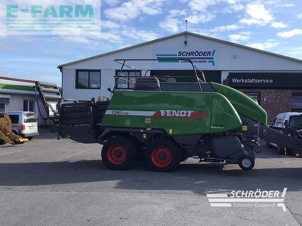 Fendt 1290 xd - nur 4000 ballen ! - Baler persegi: gambar 2 Fendt 1290 xd - nur 4000 ballen ! - Baler persegi: gambar 2