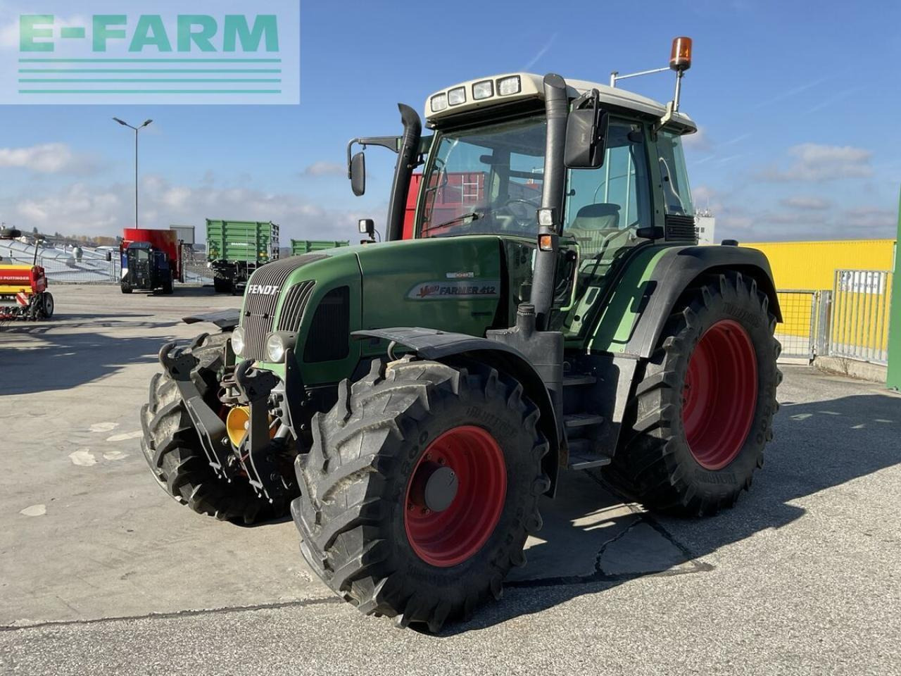 Fendt 412 vario - Traktor: gambar 1 Fendt 412 vario - Traktor: gambar 1
