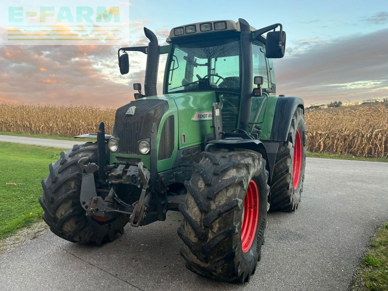 Fendt 414 vario - Traktor: gambar 1 Fendt 414 vario - Traktor: gambar 1