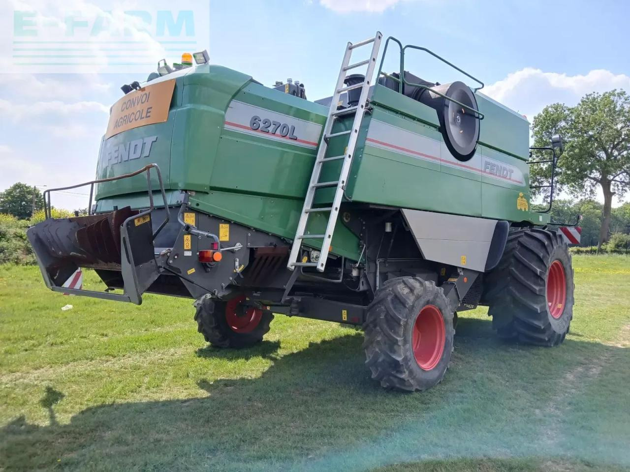 Fendt 6270l - Pemanen gabungan: gambar 4 Fendt 6270l - Pemanen gabungan: gambar 4
