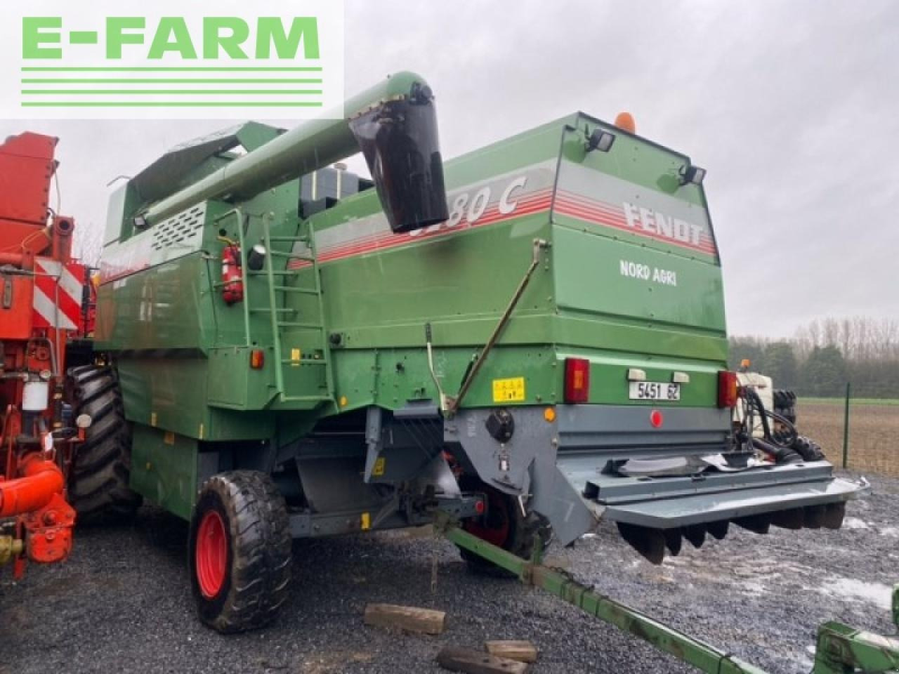 Fendt 6280c - Pemanen gabungan: gambar 2 Fendt 6280c - Pemanen gabungan: gambar 2