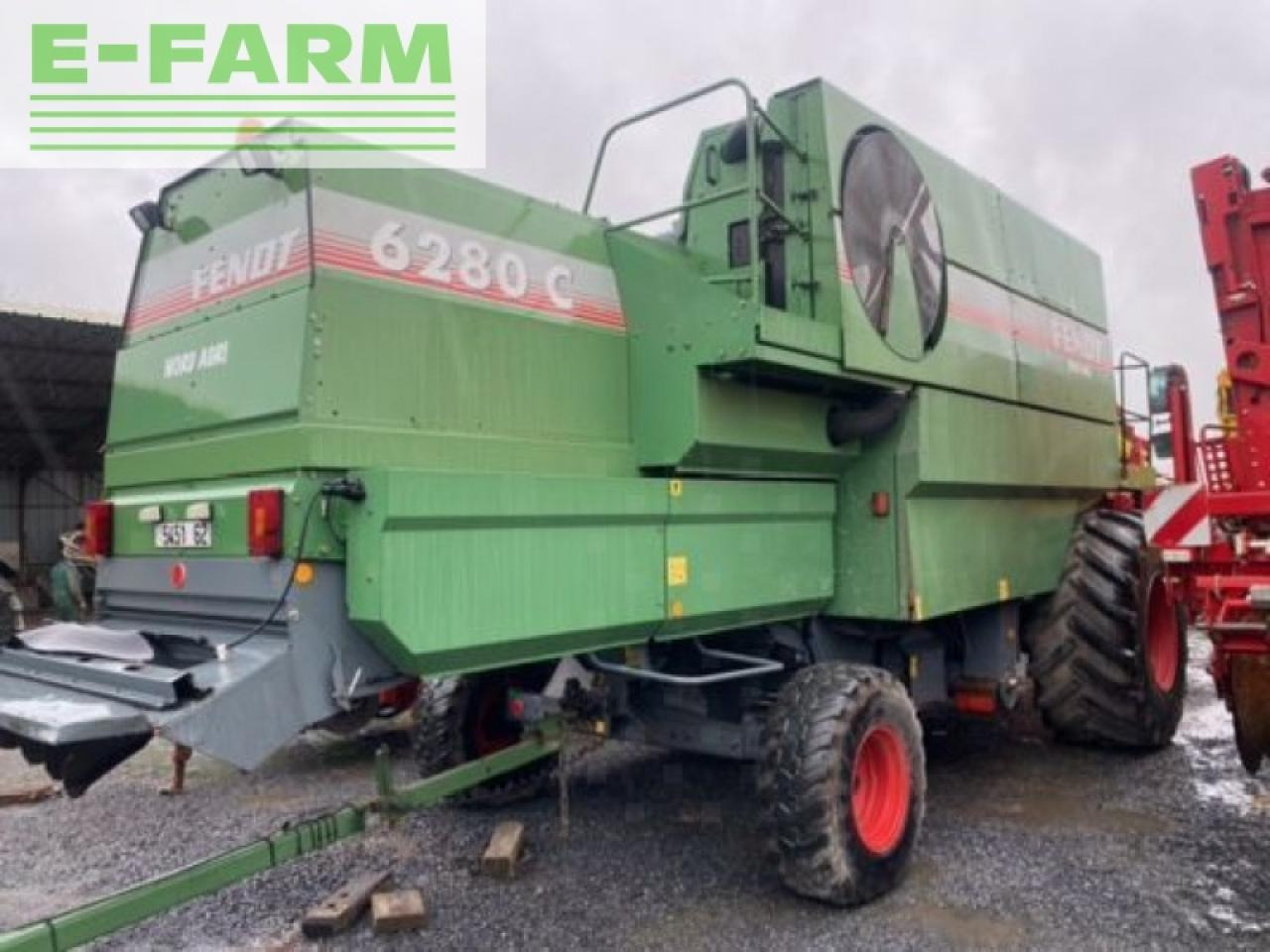 Fendt 6280c - Pemanen gabungan: gambar 1 Fendt 6280c - Pemanen gabungan: gambar 1