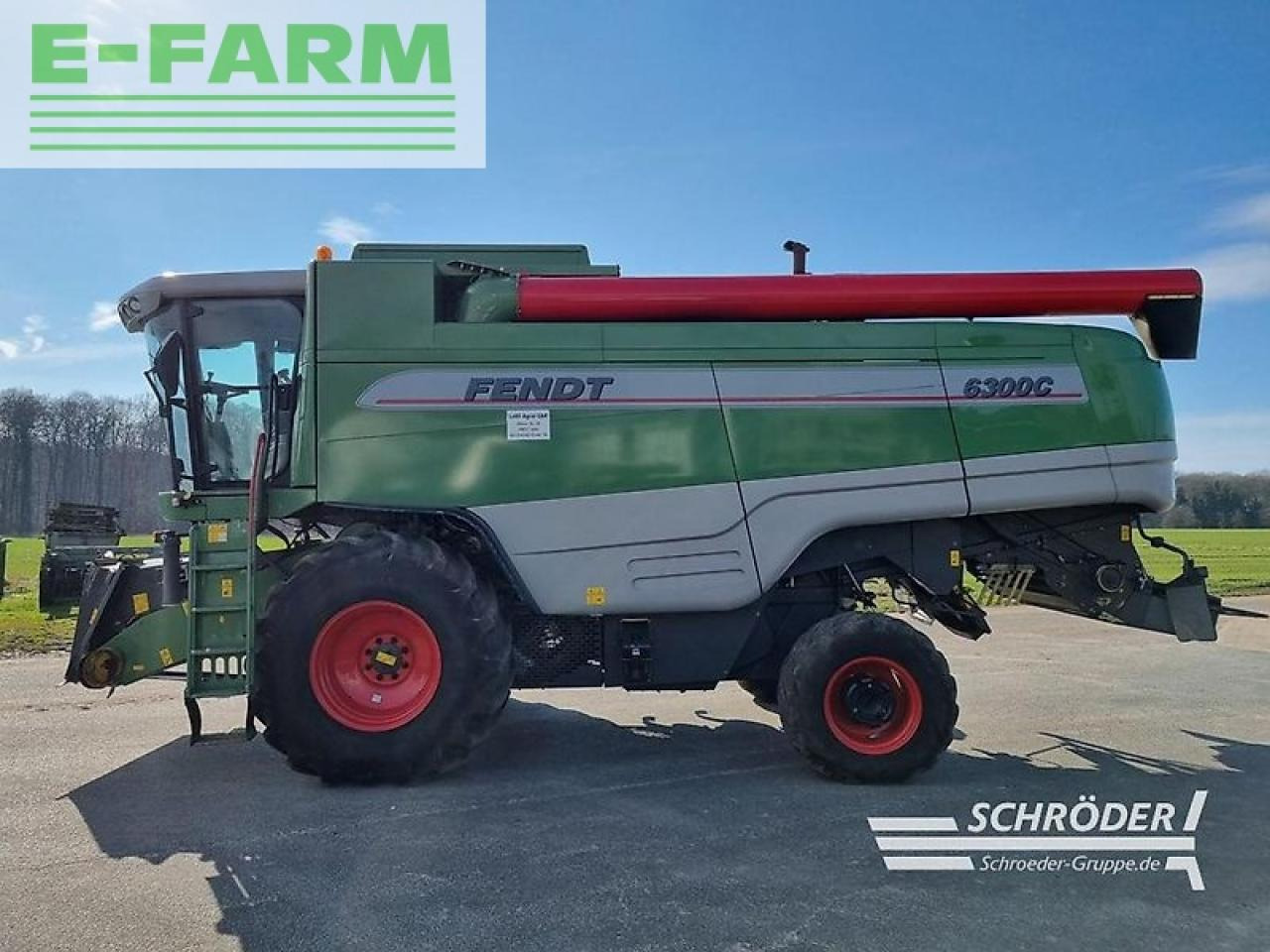 Fendt 6300 c - Pemanen gabungan: gambar 2 Fendt 6300 c - Pemanen gabungan: gambar 2