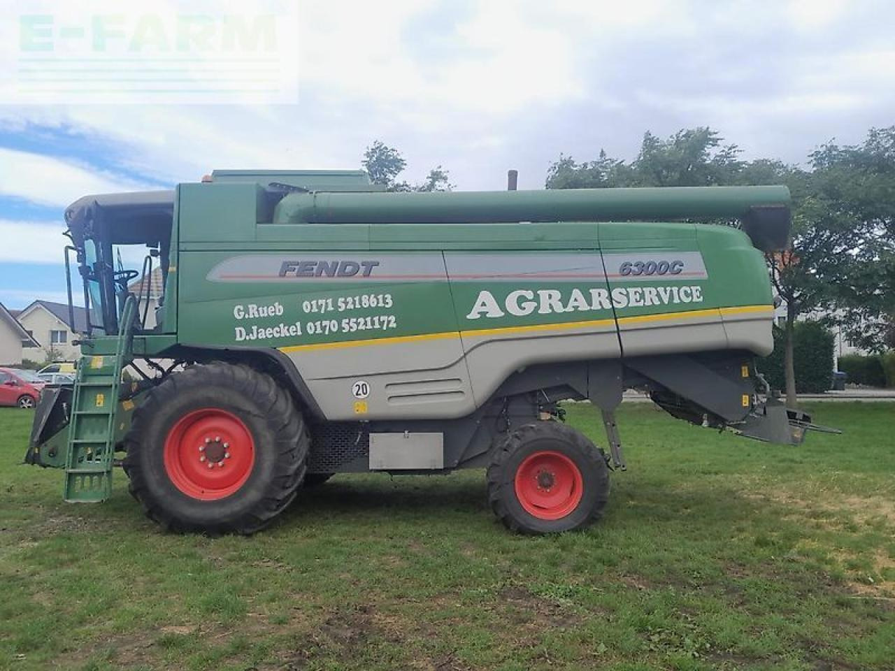 Fendt 6300c - Pemanen gabungan: gambar 3 Fendt 6300c - Pemanen gabungan: gambar 3