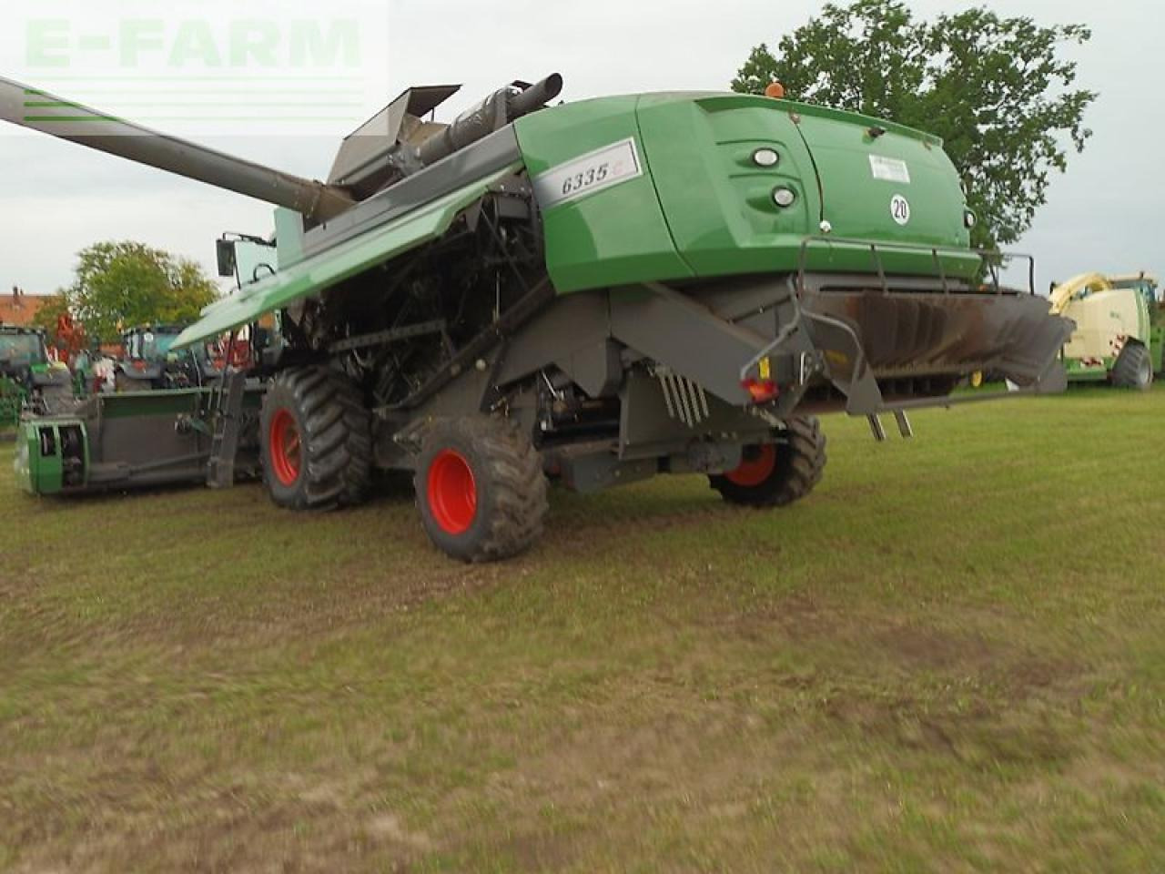 Fendt 6335c - Pemanen gabungan: gambar 3 Fendt 6335c - Pemanen gabungan: gambar 3