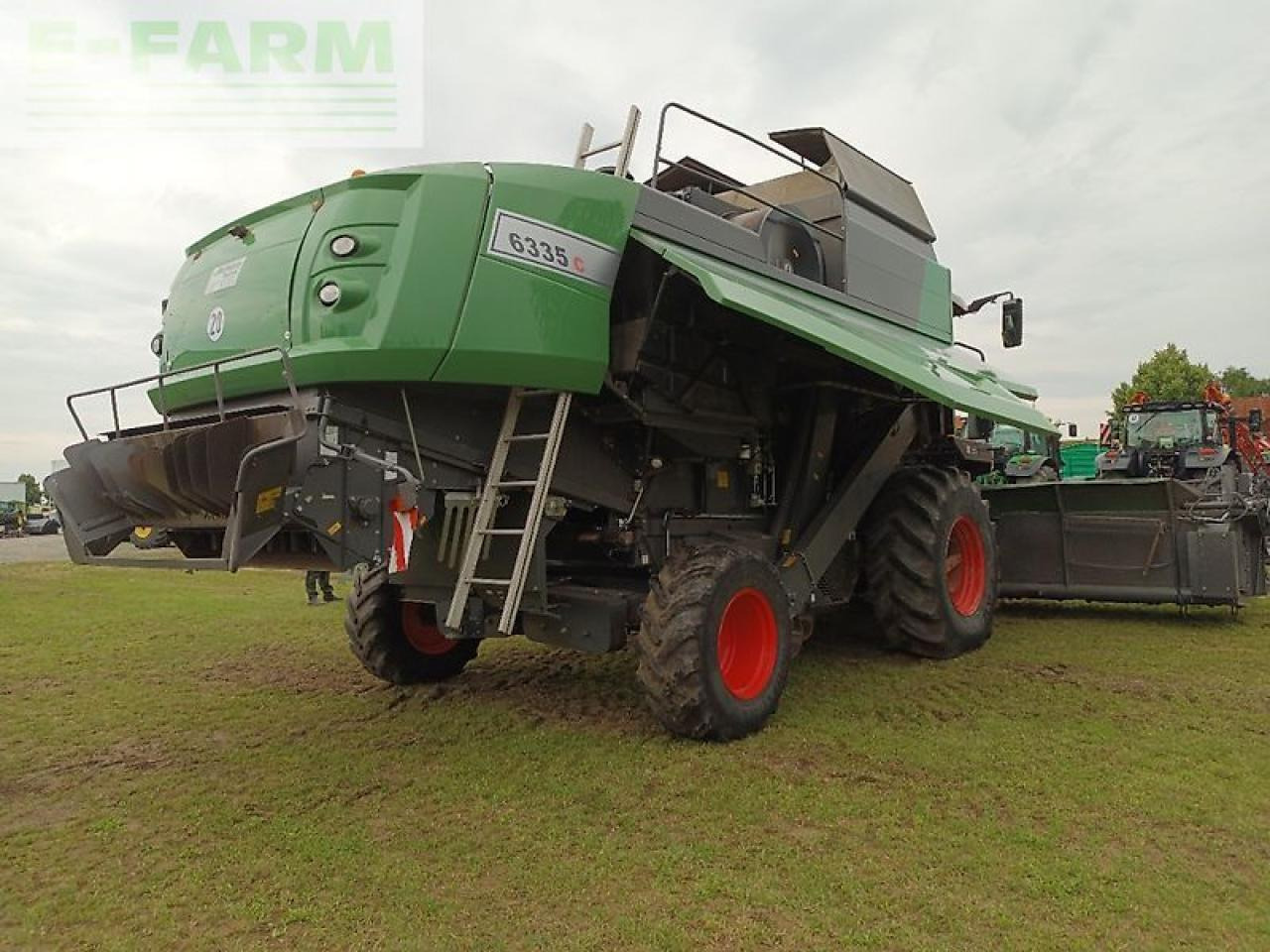 Fendt 6335c - Pemanen gabungan: gambar 4 Fendt 6335c - Pemanen gabungan: gambar 4