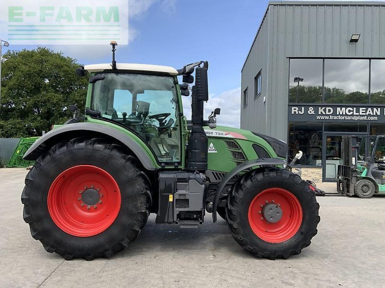 Fendt 720 profi plus tractor (st20525) - Traktor: gambar 1 Fendt 720 profi plus tractor (st20525) - Traktor: gambar 1