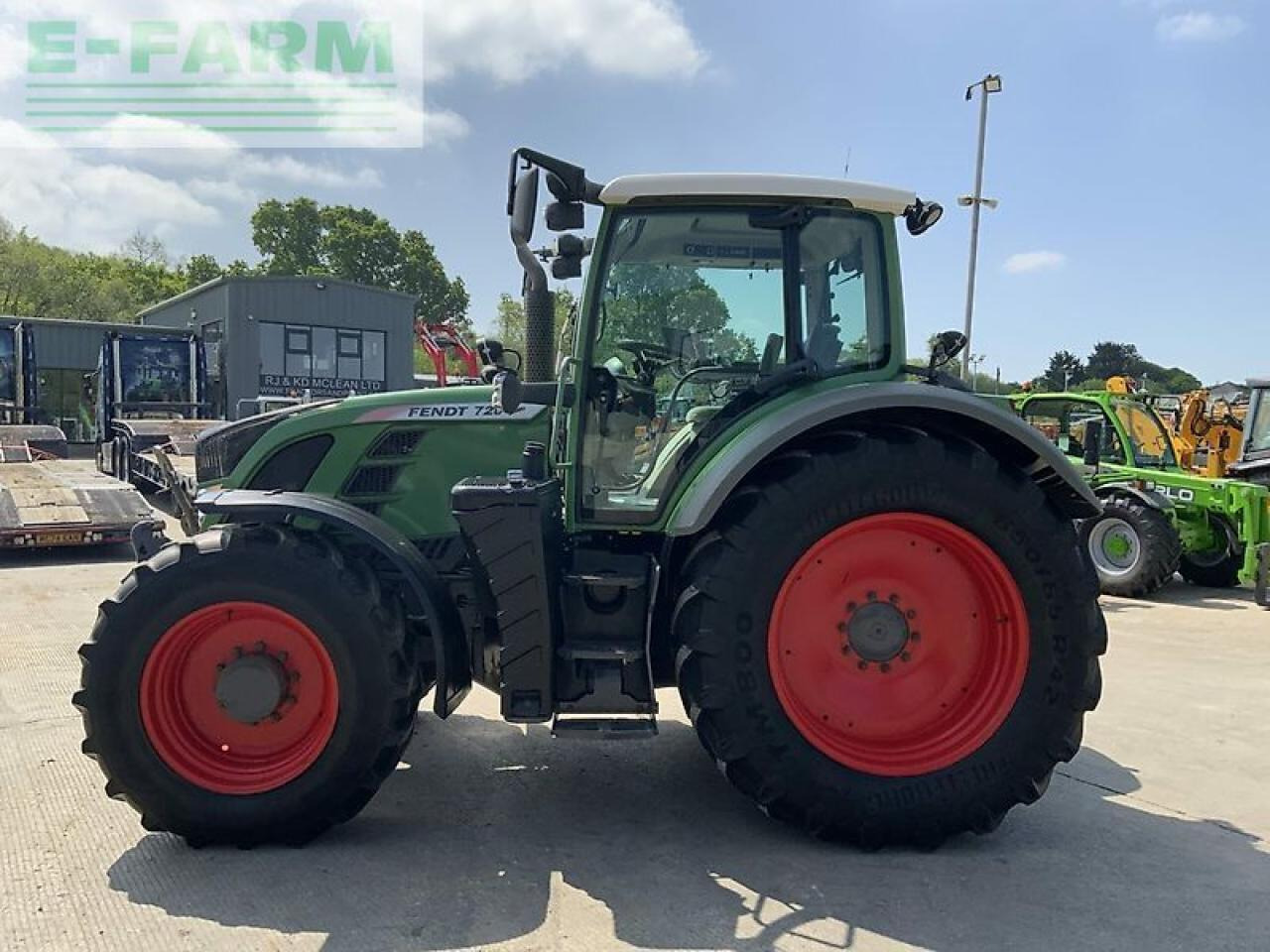 Fendt 720 profi plus tractor (st22971) - Traktor: gambar 5 Fendt 720 profi plus tractor (st22971) - Traktor: gambar 5