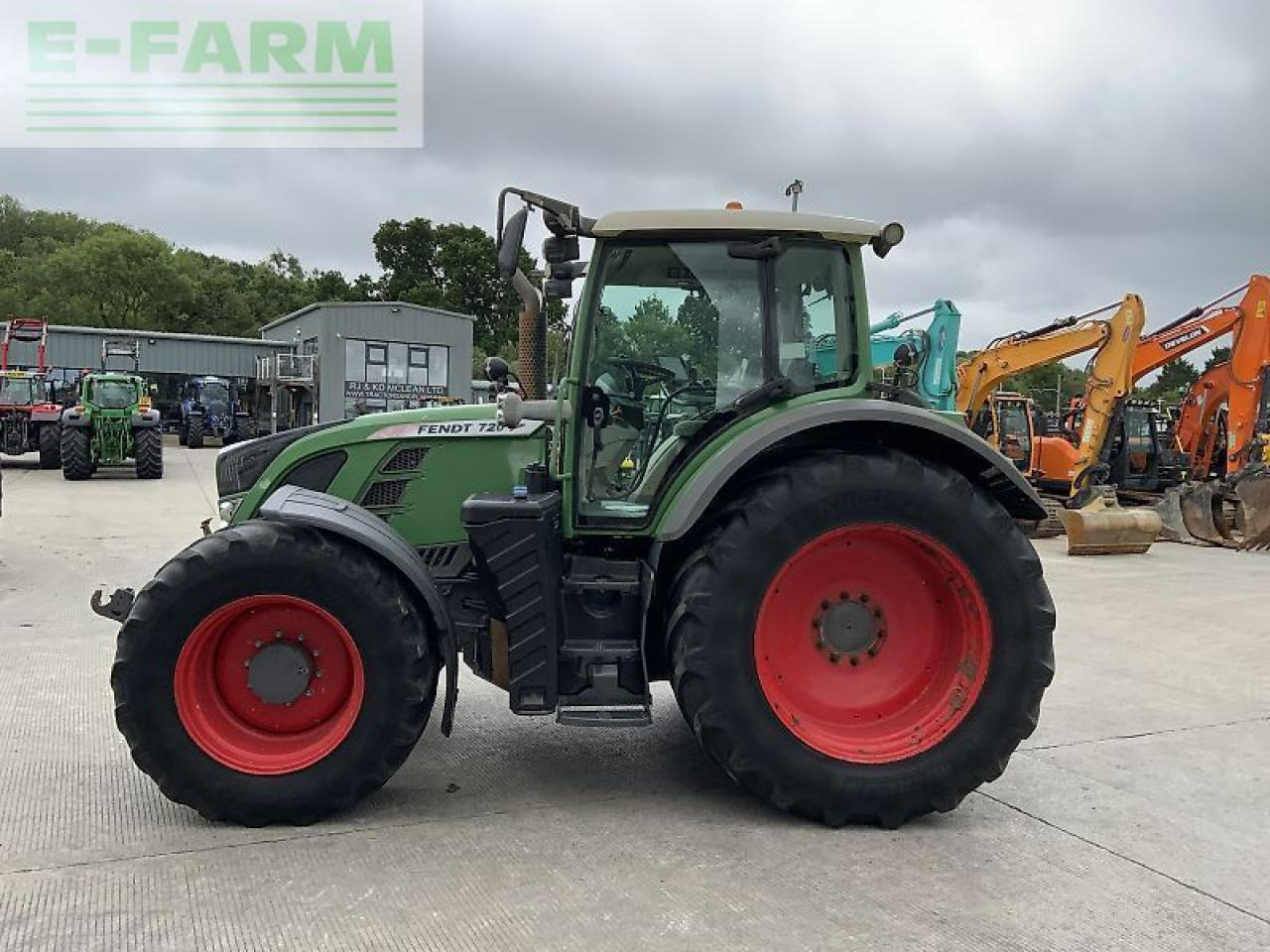 Fendt 720 profi plus tractor (st23132) - Traktor: gambar 5 Fendt 720 profi plus tractor (st23132) - Traktor: gambar 5