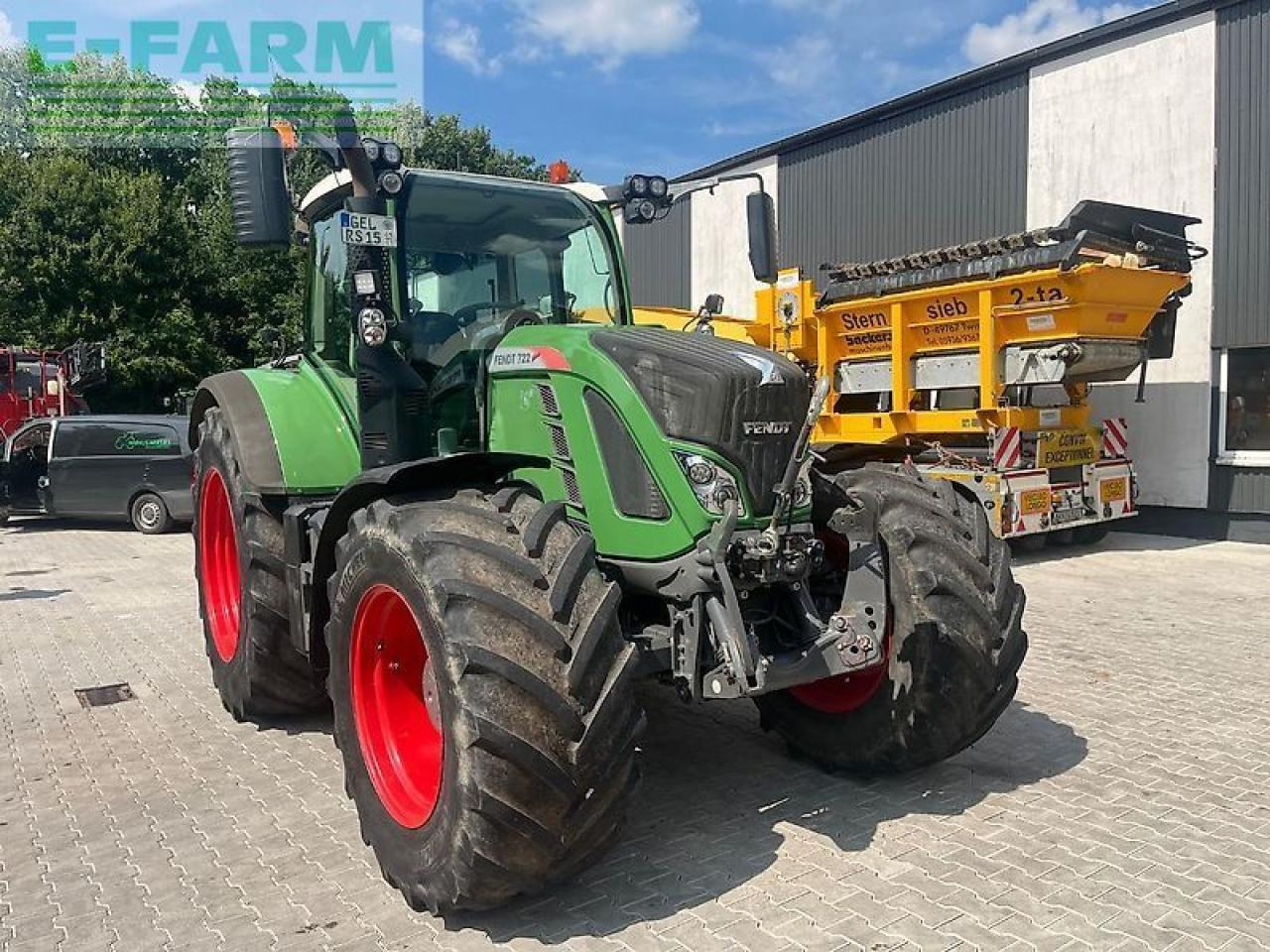 Fendt 722 s4 profiplus - Traktor: gambar 1 Fendt 722 s4 profiplus - Traktor: gambar 1