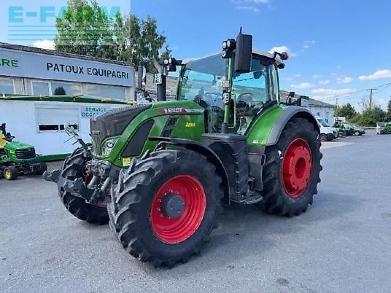 Fendt 724 profi plus - Traktor: gambar 1 Fendt 724 profi plus - Traktor: gambar 1