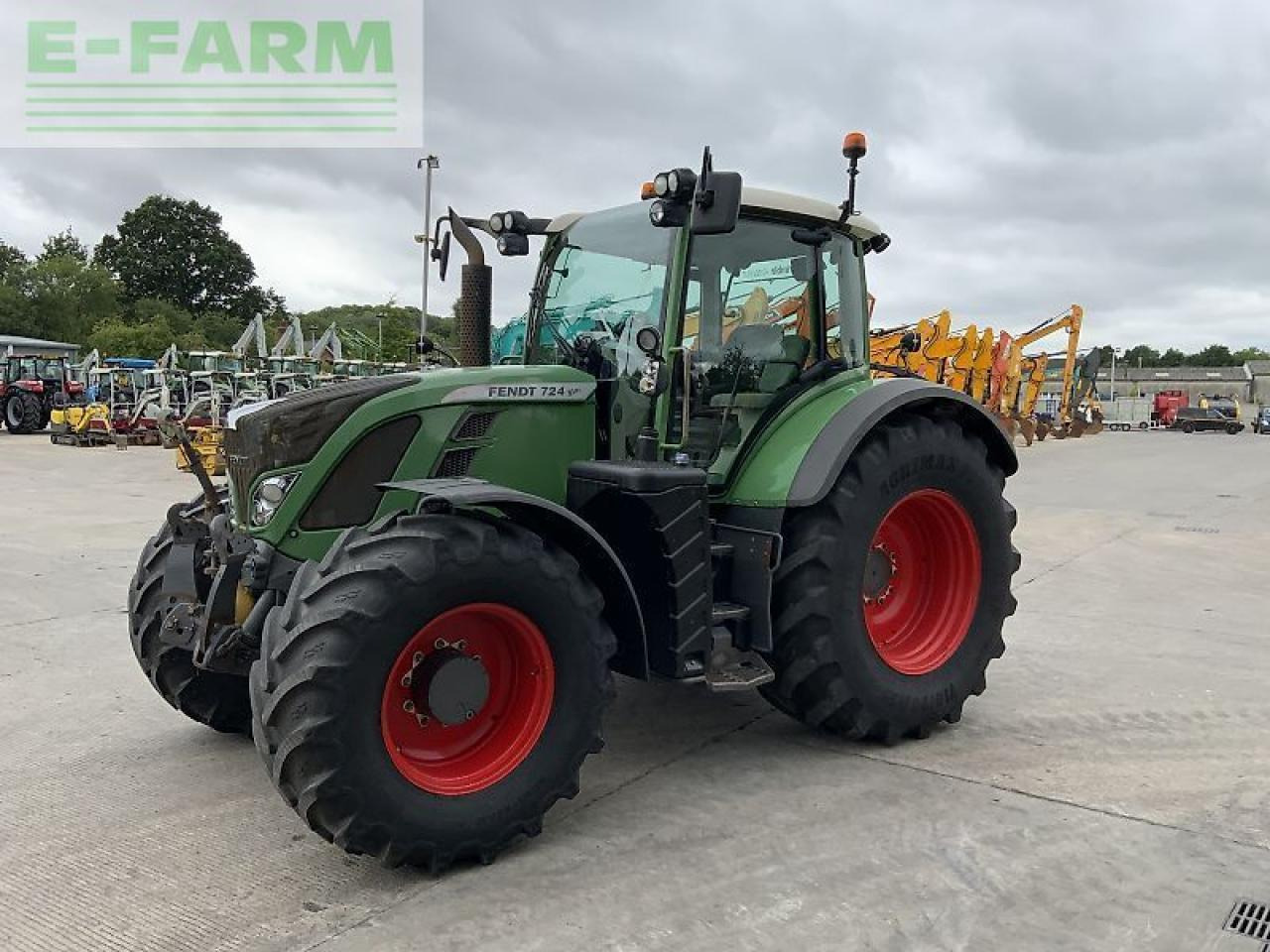 Fendt 724 profi plus tractor (st23092) - Traktor: gambar 4 Fendt 724 profi plus tractor (st23092) - Traktor: gambar 4