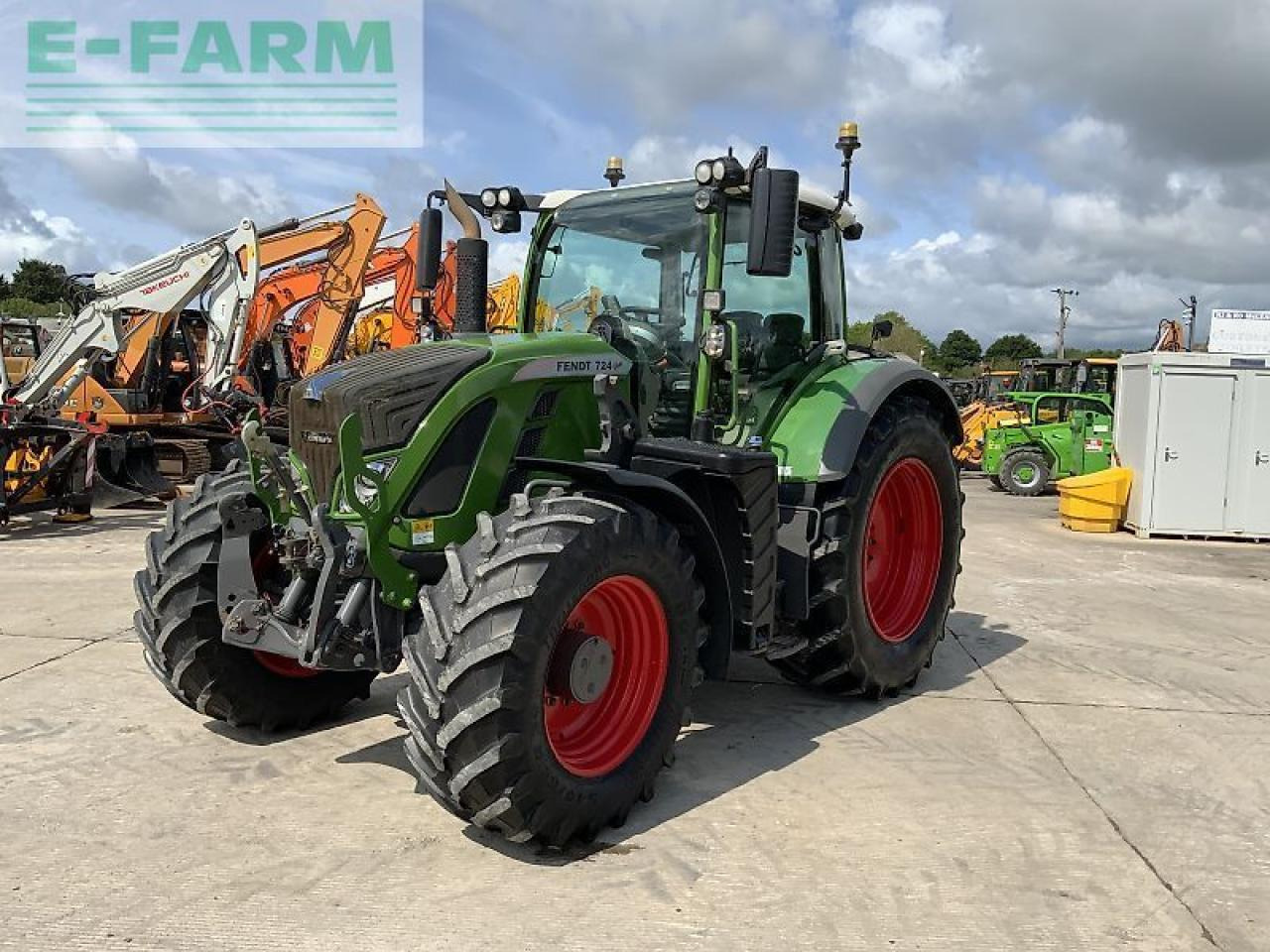 Fendt 724 profi plus tractor (st23447) - Traktor: gambar 4 Fendt 724 profi plus tractor (st23447) - Traktor: gambar 4