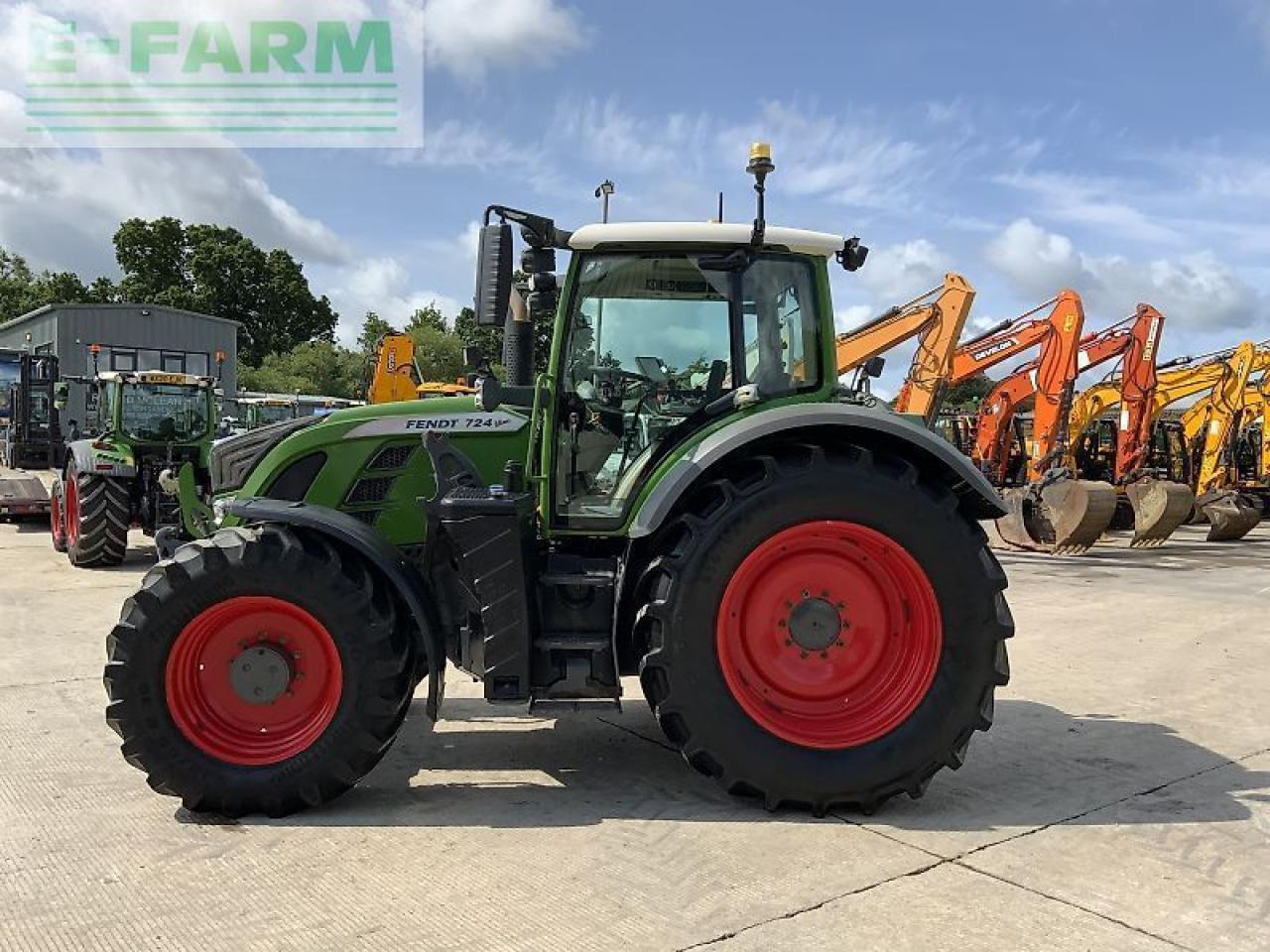 Fendt 724 profi plus tractor (st23447) - Traktor: gambar 5 Fendt 724 profi plus tractor (st23447) - Traktor: gambar 5