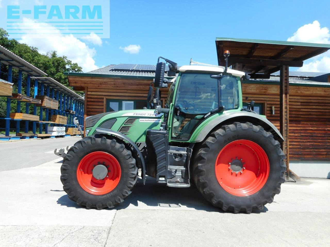 Fendt 724 vario - Traktor: gambar 1 Fendt 724 vario - Traktor: gambar 1