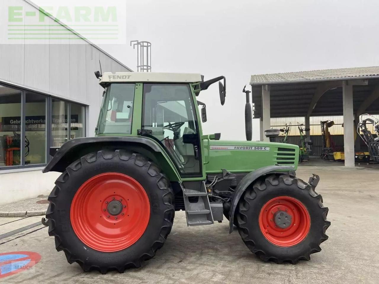 Fendt favorit 509 c - Traktor: gambar 4 Fendt favorit 509 c - Traktor: gambar 4